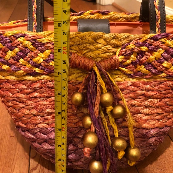 Colorful Straw Bag - Picture 8 of 9